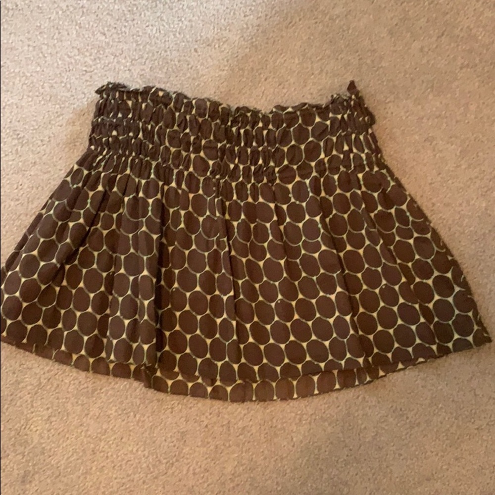 MaxStudio Printed Mini Skirt